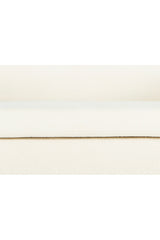 Modern European furniture - White Modern Curved Sofa - www.oroa.com