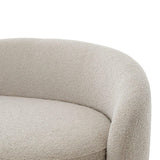 Curved Boucle Sofa | Novi Living Excelsior - www.oroa.com