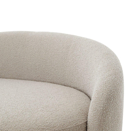 Curved Boucle Sofa | Novi Living Excelsior - www.oroa.com