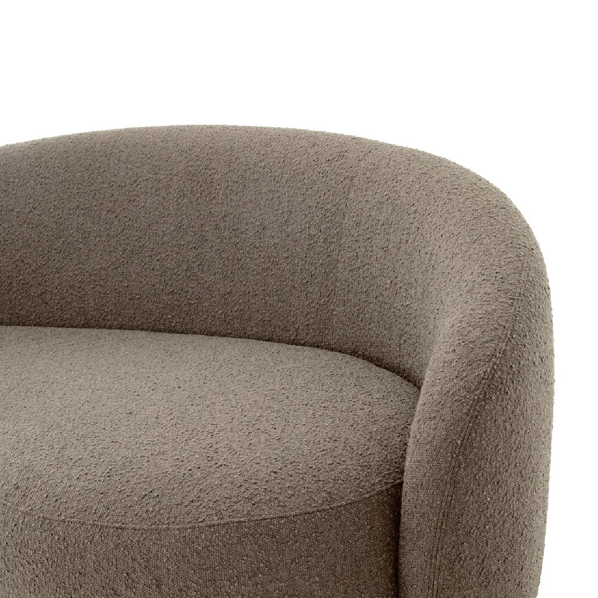 Curved Boucle Sofa | Novi Living Excelsior - www.oroa.com