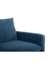 Modern European furniture - Blue Angled-Back Lounge Chair - www.oroa.com