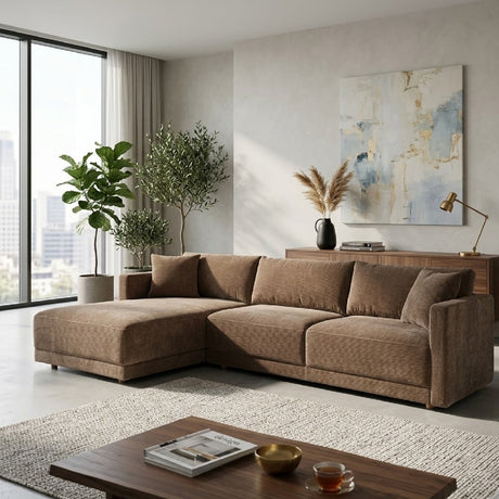 Modern Minimalist Sectional Sofa | Novi Living Bryn