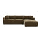 Modern European furniture - Modern Minimalist Sectional Sofa - www.oroa.com