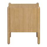 Modern European furniture - Oak Veneer 1-Drawer Nightstand - www.oroa.com
