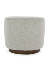 Modern European furniture - Curved Swivel Accent Chair - www.oroa.com