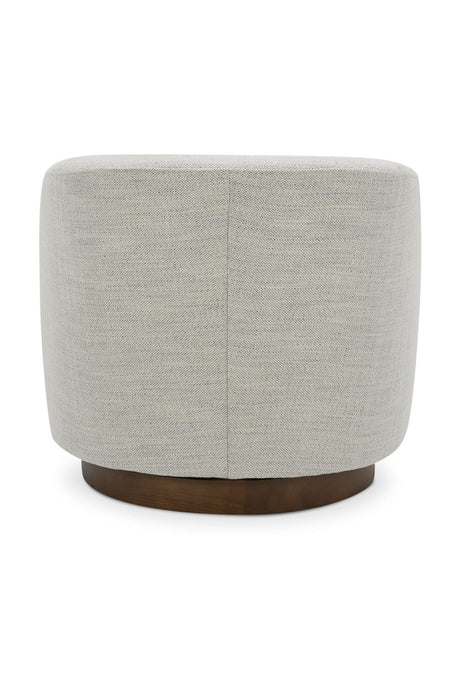 Modern European furniture - Curved Swivel Accent Chair - www.oroa.com