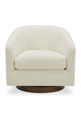 Modern European furniture - Curved Swivel Accent Chair - www.oroa.com