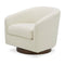 Modern European furniture - Curved Swivel Accent Chair - www.oroa.com