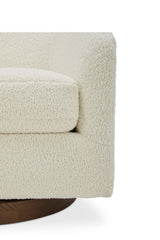 Modern European furniture - Curved Swivel Accent Chair - www.oroa.com