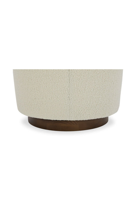 Modern European furniture - Curved Swivel Accent Chair - www.oroa.com