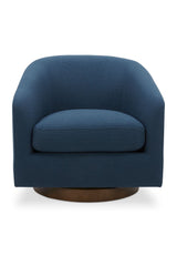 Modern European furniture - Curved Swivel Accent Chair - www.oroa.com