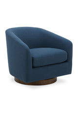 Modern European furniture - Curved Swivel Accent Chair - www.oroa.com