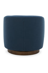 Modern European furniture - Curved Swivel Accent Chair - www.oroa.com