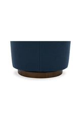 Modern European furniture - Curved Swivel Accent Chair - www.oroa.com