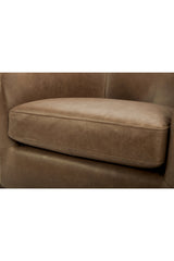 Modern European furniture - Curved Swivel Accent Chair - www.oroa.com