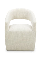 Modern European furniture - Split-Back Rolling Dining Chair - www.oroa.com