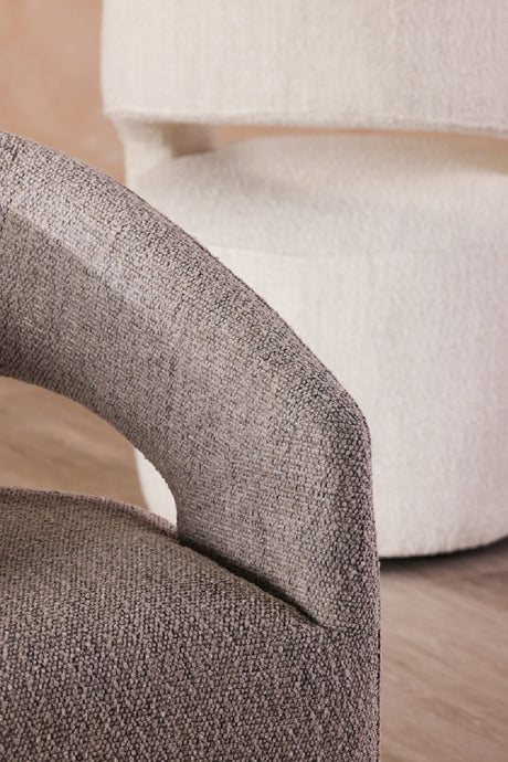 Modern European furniture - Split-Back Rolling Dining Chair - www.oroa.com