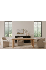 Modern European furniture - Split-Back Rolling Dining Chair - www.oroa.com
