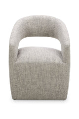 Modern European furniture - Split-Back Rolling Dining Chair - www.oroa.com