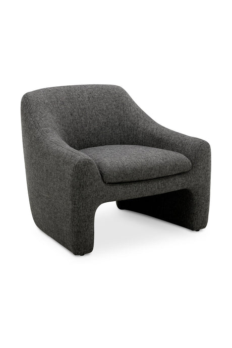 Modern European furniture - Sloped-Arm Lounge Chair - www.oroa.com