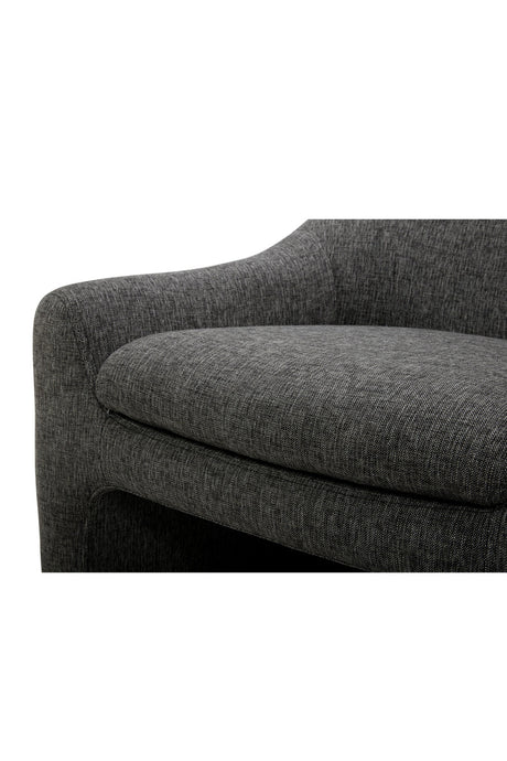Modern European furniture - Sloped-Arm Lounge Chair - www.oroa.com