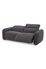 Modern European furniture - Gray Power Recliner Sofa - www.oroa.com