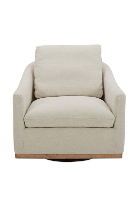 Modern European furniture - Barrel Back Swivel Lounge Chair - www.oroa.com