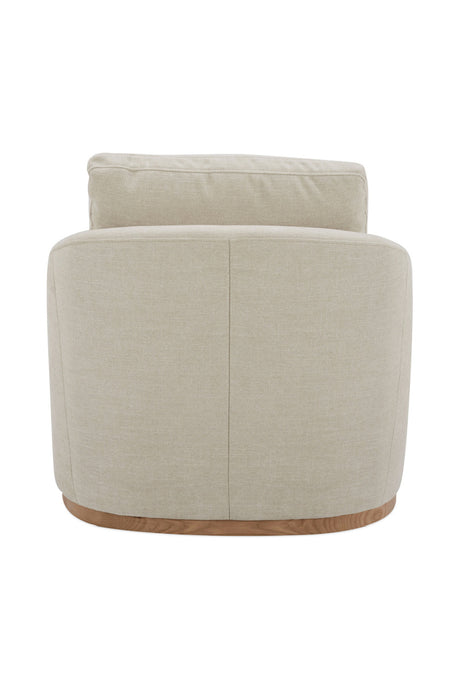 Modern European furniture - Barrel Back Swivel Lounge Chair - www.oroa.com