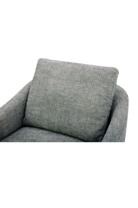 Modern European furniture - Barrel Back Swivel Lounge Chair - www.oroa.com
