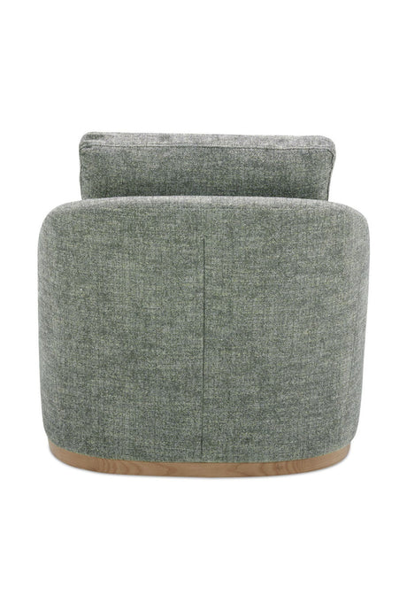 Modern European furniture - Barrel Back Swivel Lounge Chair - www.oroa.com