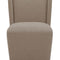 Modern European furniture - Upholstered Rolling Dining Chair - www.oroa.com