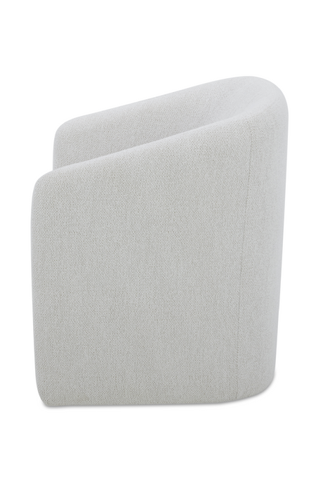 Modern European furniture - Upholstered Rolling Dining Chair - www.oroa.com