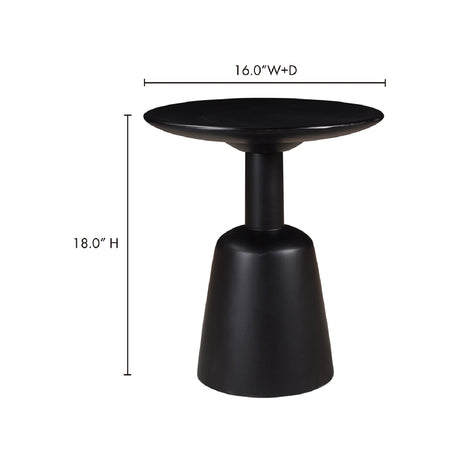Modern European furniture - Round Wooden End Table - www.oroa.com