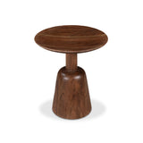Modern European furniture - Round Wooden End Table - www.oroa.com