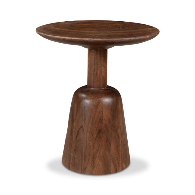 Modern European furniture - Round Wooden End Table - www.oroa.com