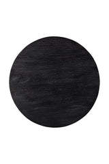 Modern European furniture - Black Mango Wood Dining Table - www.oroa.com