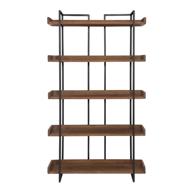 Modern European furniture - Solid Acacia Bookshelf - www.oroa.com