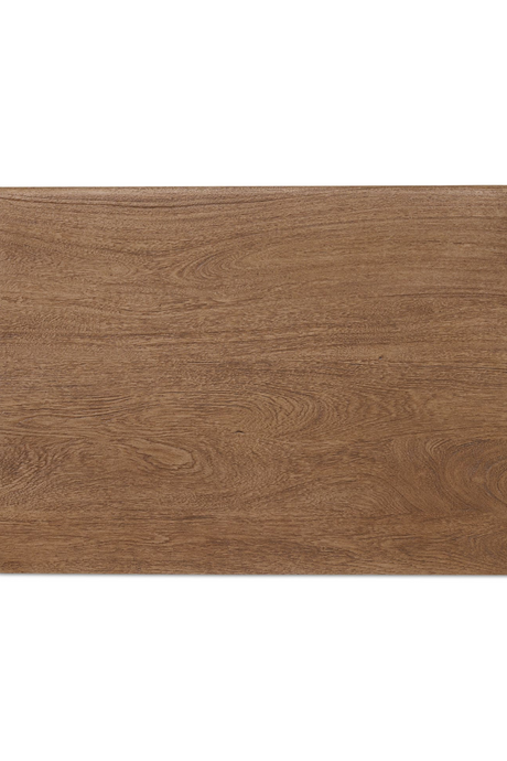 Modern European furniture - Wire-Brushed Acacia 2-Drawer Nightstand - www.oroa.com