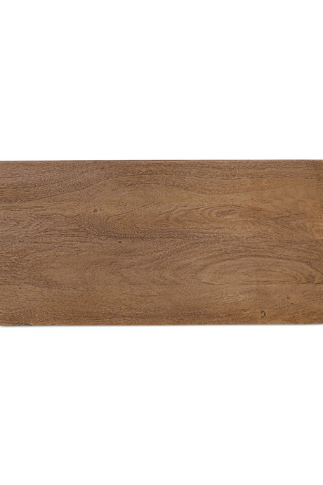 Modern European furniture - Wire-Brushed Acacia 2-Drawer Nightstand - www.oroa.com