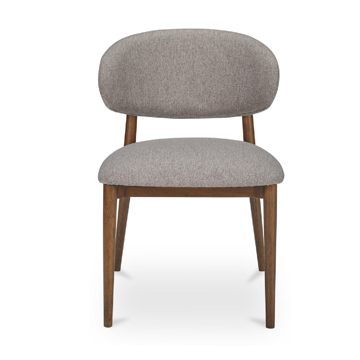 Modern European furniture - Curved Back Padded Dining Chair - www.oroa.com