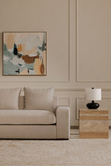 Modern European furniture - Gray Modern Minimalist Sofa - www.oroa.com
