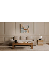 Modern European furniture - Gray Modern Minimalist Sofa - www.oroa.com