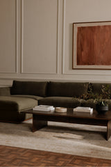Modern European furniture - Left-Armed Corner Chair - www.oroa.com
