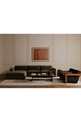 Modern European furniture - Left-Armed Corner Chair - www.oroa.com