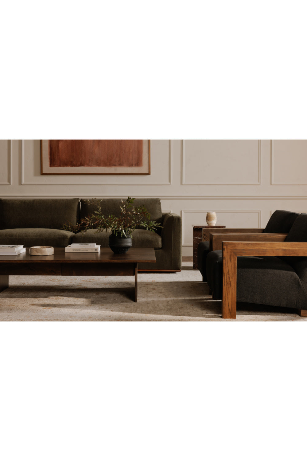 Modern European furniture - Right-Armed Corner Chair - www.oroa.com