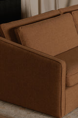Modern European furniture - Upholstered Layered Back Sofa - www.oroa.com