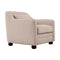 Modern European furniture - Cushioned Fabric Accent Chair - www.oroa.com