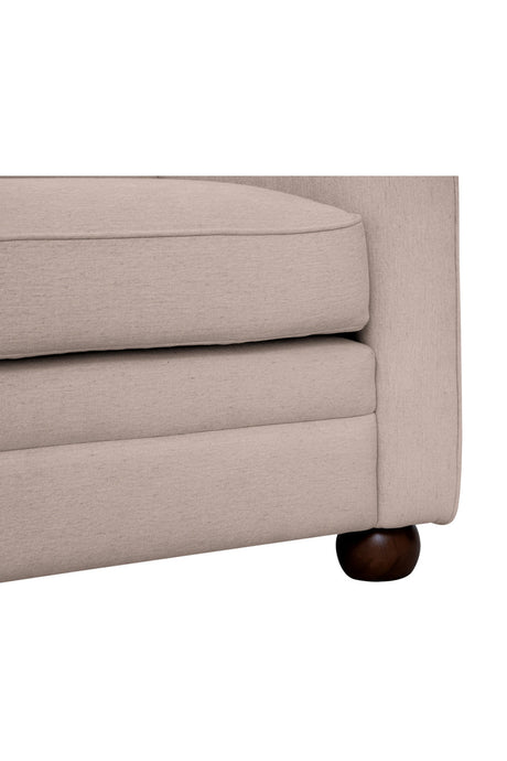Modern European furniture - Cushioned Fabric Accent Chair - www.oroa.com