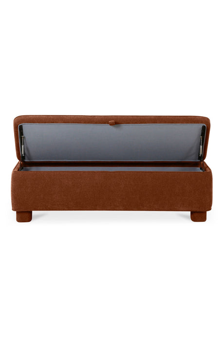 Modern European furniture - Upholstered Storage Bench - www.oroa.com