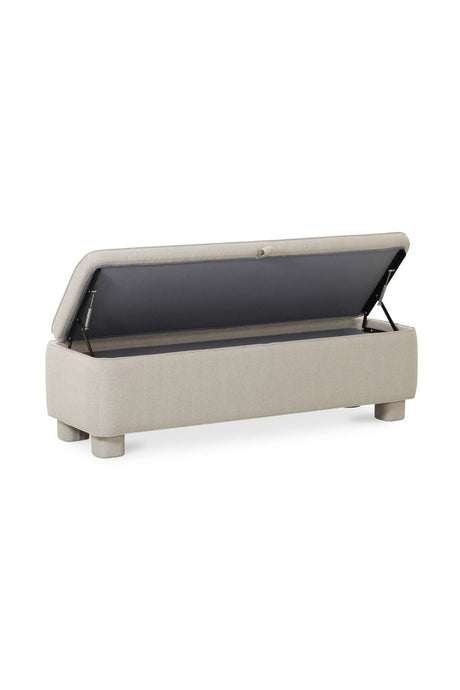 Modern European furniture - Upholstered Storage Bench - www.oroa.com